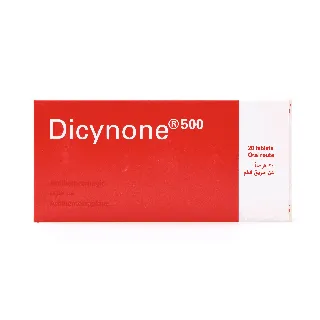 DICYNONE 500 MG TABLET 20P