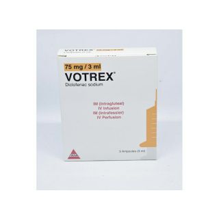 VOTREX 75MG  AMP 5 P