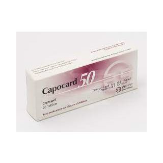 CAPOCARD 50 MG TABLET 20P