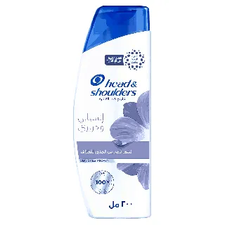 Head & Shoulders Hair Shampoo Lively & Silky 2*1 For Damage Hair 200 / 190 Ml