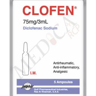 CLOFEN 75 MG AMP 5P