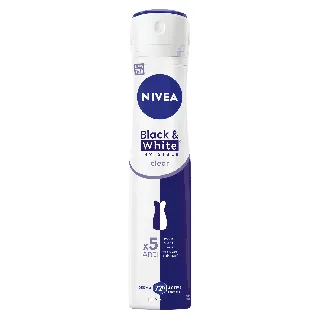 Nivea Deoderant Spray Women Invisible Black & White 200 Ml
