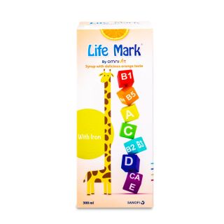 LIFE MARK WITH IRON SYRUP 300 ML