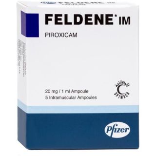 FELDENE 20 MG INJECTION 5P