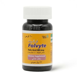 FOLVYTE 400 MCG TABLET 60P