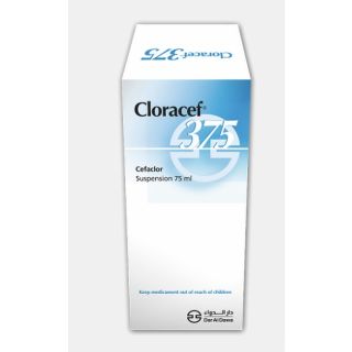 CLORACEF 375 MG SUSPENSION 75 ML