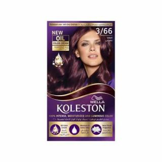 KOLESTON HAIR COLOR KIT AUBERGINE 3/66