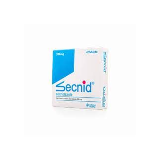 SECNID 500 MG TABLET 4P