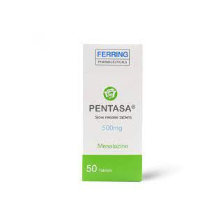 PENTASA 500 MG TABLETS 50P