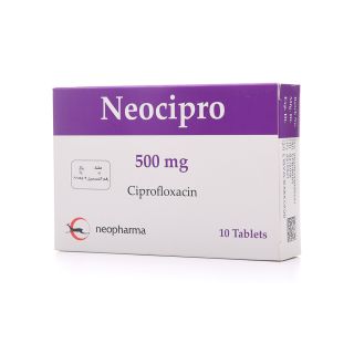 NEOCIPRO 500 MG TABLET 10P