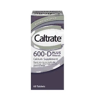 CALTRATE-D PLUS 600 MG/200 IUTABLET 60P
