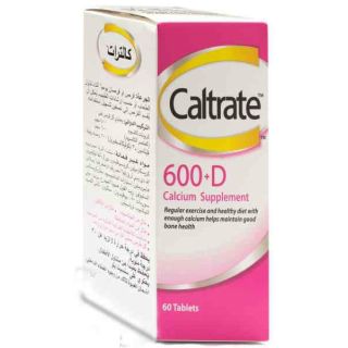CALTRATE-D PLUS 600 MG/200 IUTABLET 60P