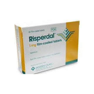 RISPERDAL 1 MG TABLET 6P