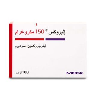 EUTHYROX 150 MCG TABLET 100P