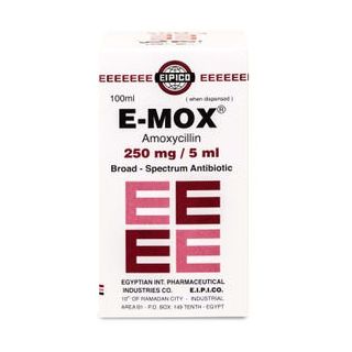 EMOX 250 MG/5 ML SUSPENSION 100 ML