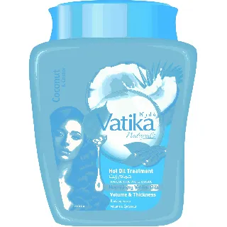 Vatika Hair Oil Treatment Volume And Thickness Coconut 1000 Gm