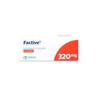 FACTIVE 320 MG TABLET 5P