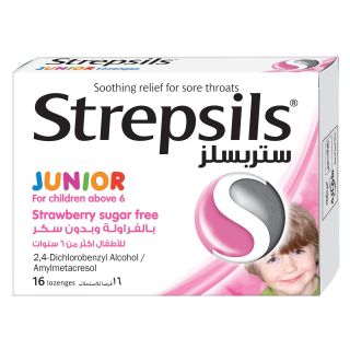 STREPSILS LOZENGE JUNIOR 24P