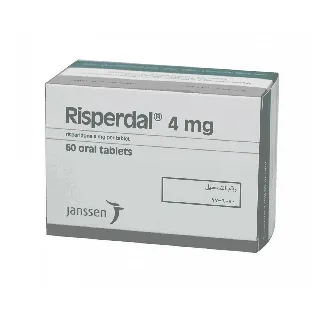 RISPERDAL 4 MG TABLET 60P