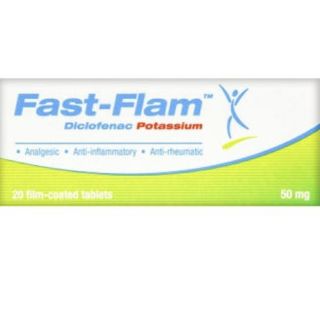 FASTFLAM 50 MG TABLET 20P