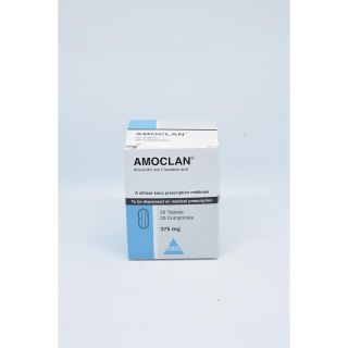 AMOCLAN 375 MG TABLET 20P