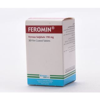 FEROMIN 190 MG TABLET 30P