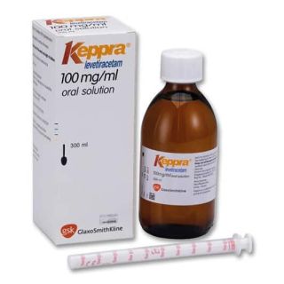 KEPPRA 100 MG/ML SYRUP 300 ML