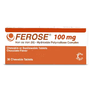 FEROSE 100 MG TABLET 30P