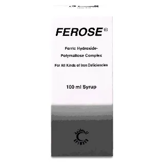 FEROSE 50 MG SYRUP 100 ML