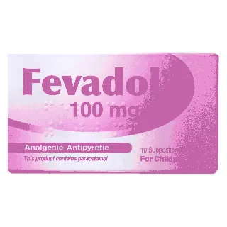 FEVADOL 100 MG SUPPOSITORY 10P