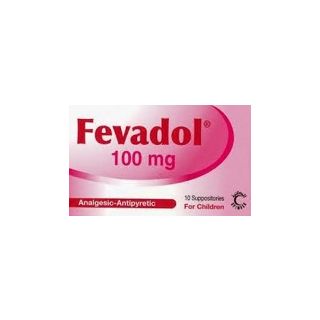FEVADOL 100 MG SUPPOSITORY 10P