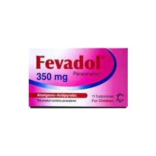 FEVADOL 350 MG SUPPOSITORY 10P