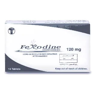 FEXODINE 120 MG TABLET 14P