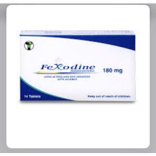FEXODINE 180 MG TABLET 14P