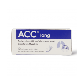 ACC 600 MG EFFERVESCENT TABLET 10P LONG
