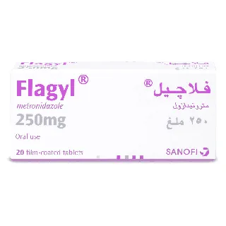 FLAGYL 250 MG TABLET 20P
