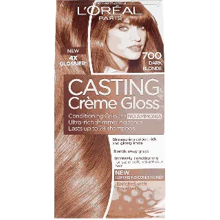 Loreal Hair Color Casting Creme Gloss No Ammonia Blonde 700