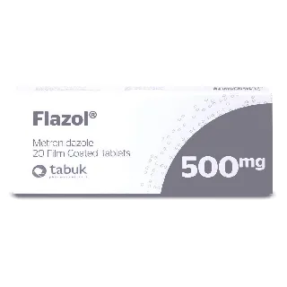 FLAZOL 500 MG TABLET 20P