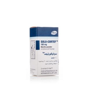 SOLU CORTEF 100MG VIAL 1 P
