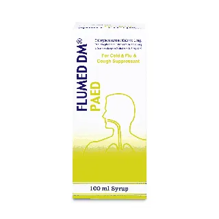 FLUMED-DM SYRUP 100 ML PAEDIATRIC
