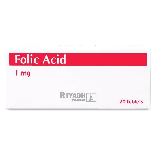 FOLIC-ACID 1 MG TABLET 20P