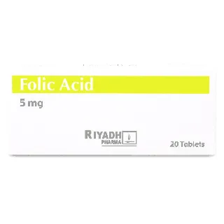 Folic-Acid 5 Mg Tablet 20P #W