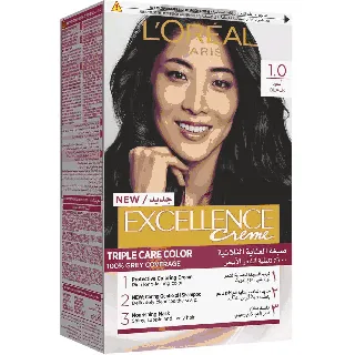 Loreal Hair Color Excellence Creme Black 1