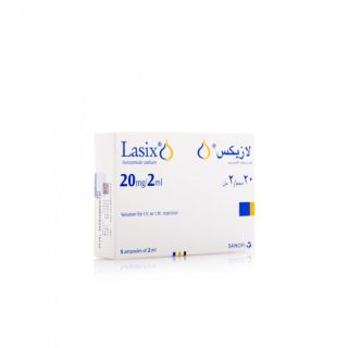 LASIX 20 MG AMPOULE 2 ML 5P