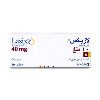 LASIX 40 MG TABLET 20P
