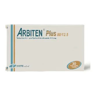 ARBITEN PLUS 80/12.5 MG 30P