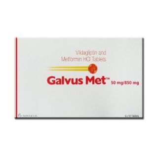 GALVUS MET 50/850 MG TABLETS 60P