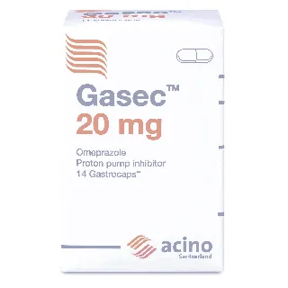 GASEC 20 MG CAPSULE 14P