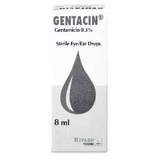 GENTACIN 0.3% EYE & EAR DROP 8 ML