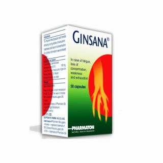 GINSANA 100 MG CAPSULE 30P